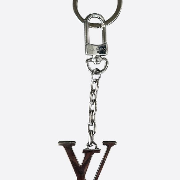Louis Vuitton Silver Logo Key Charm